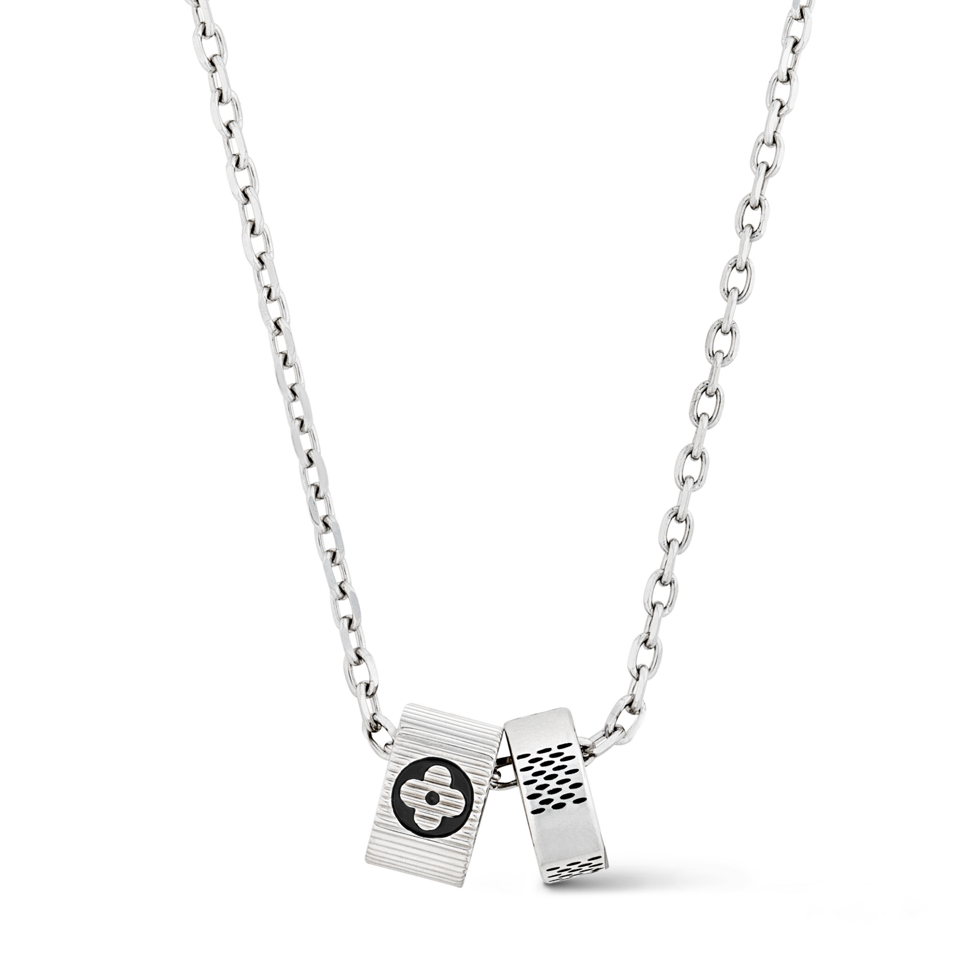 Damier Rings Pendant S00 in Men