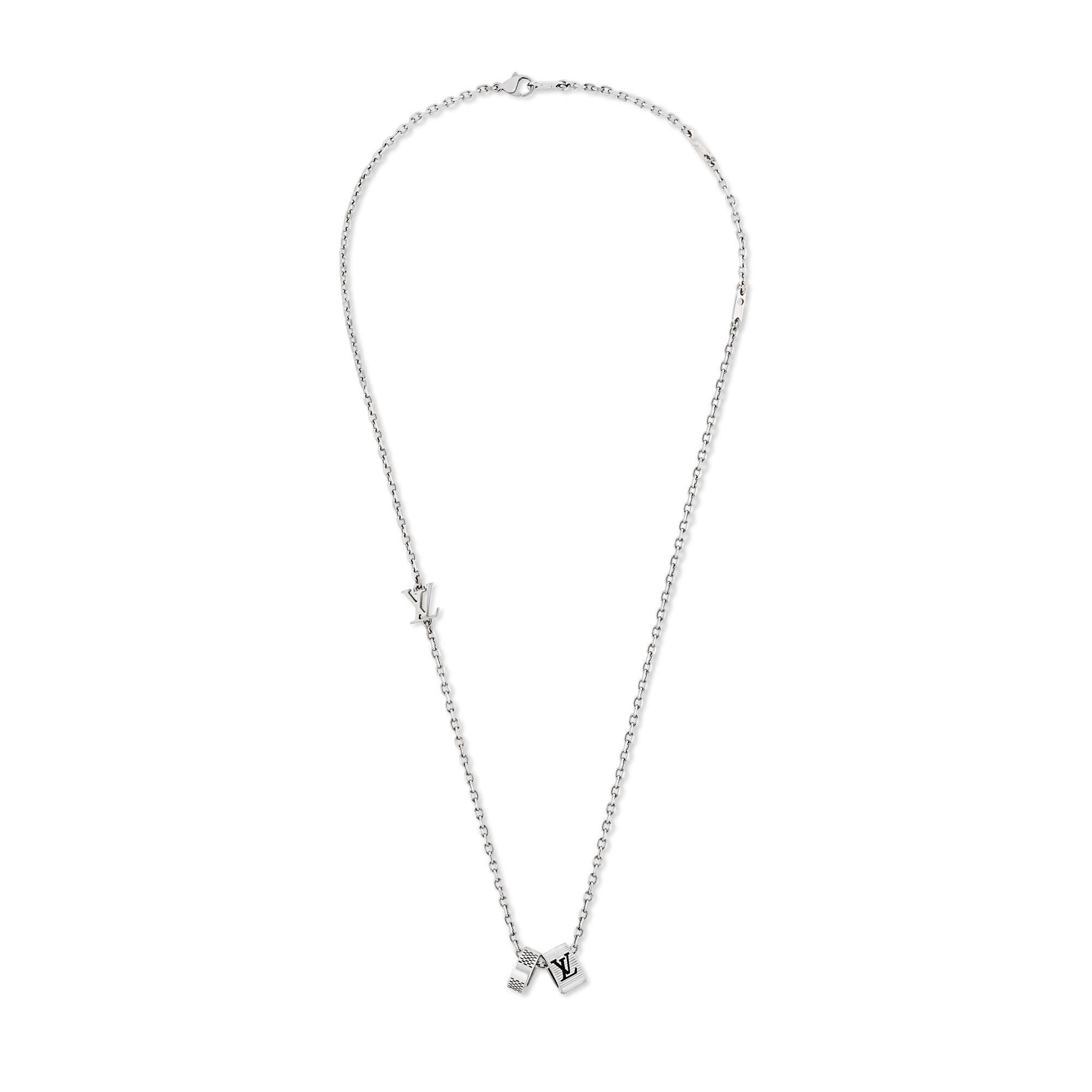 Damier Rings Pendant S00 in Men