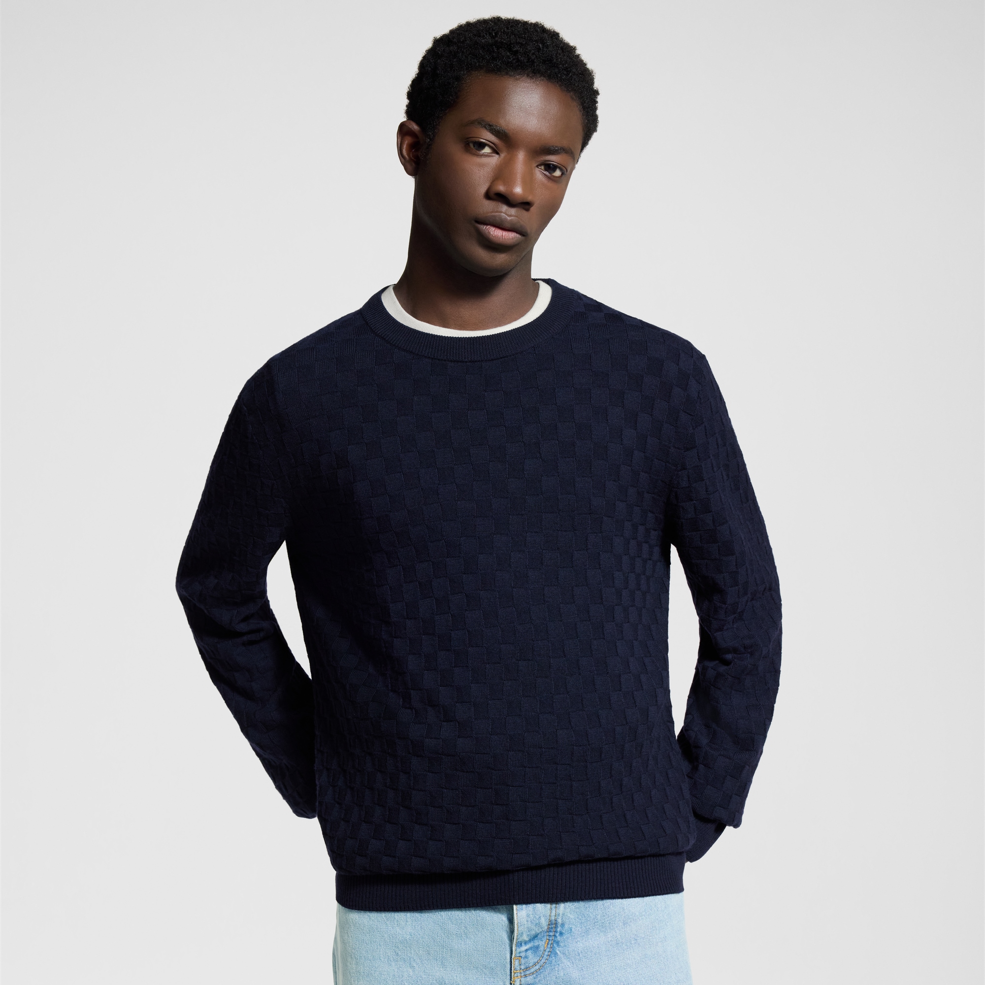 Damier Signature Crewneck  in Men