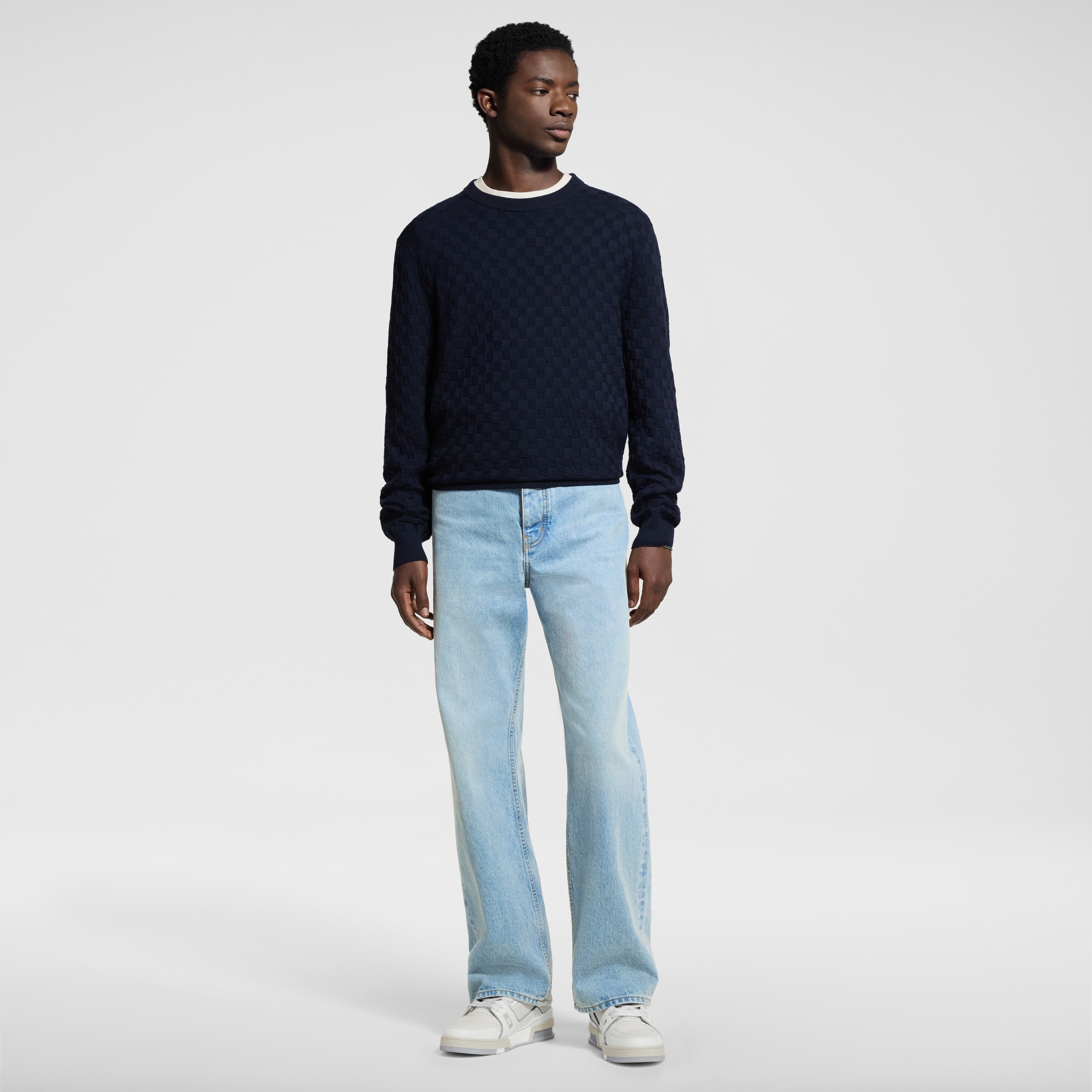 Damier Signature Crewneck  in Men