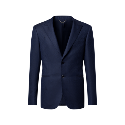 Damier Single-Breasted Pont Neuf Jacket in Men's Ready-to-Wear Blazers and Jackets collections by Louis Vuitton (Product zoom)