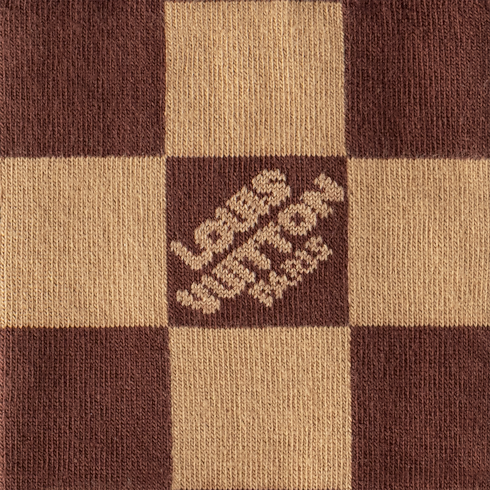 Damier Skate Socks S00 in Men's Accessories Home Textile collections by Louis Vuitton (Product zoom)