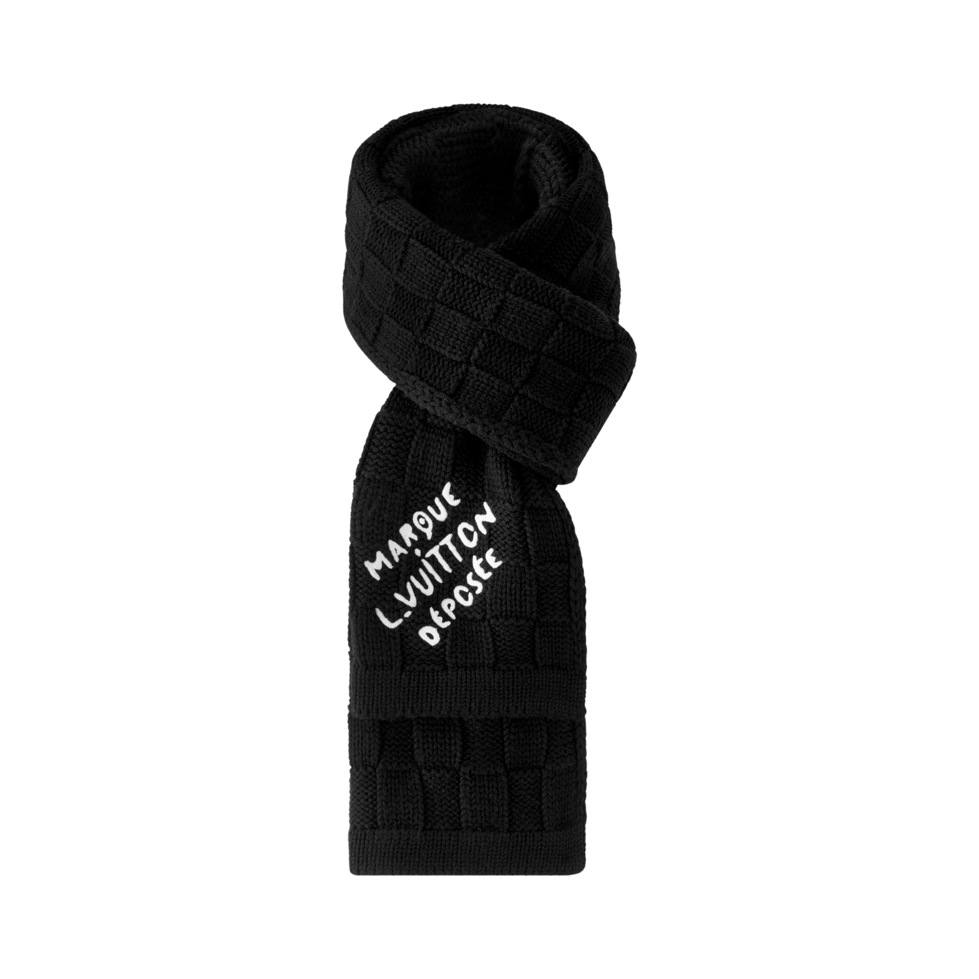 Damier Snug Scarf S00 in Men