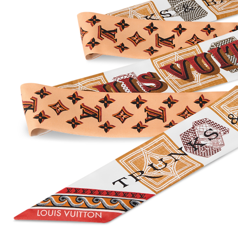 Damiergram BB Bandeau S00 in Women's Accessories Silk Squares and Bandeaus collections by Louis Vuitton (Product zoom)