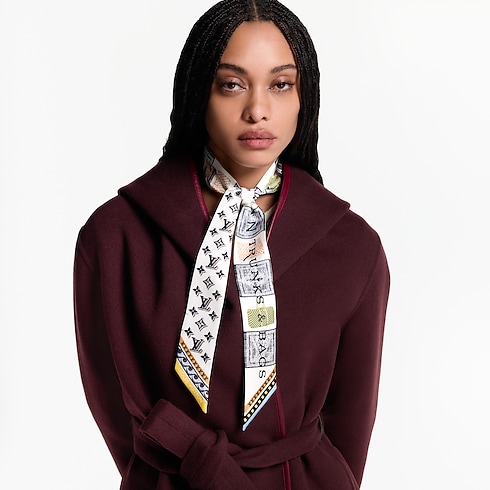 Damiergram BB Bandeau S00 in Women's Accessories Silk Squares and Bandeaus collections by Louis Vuitton (Product zoom)