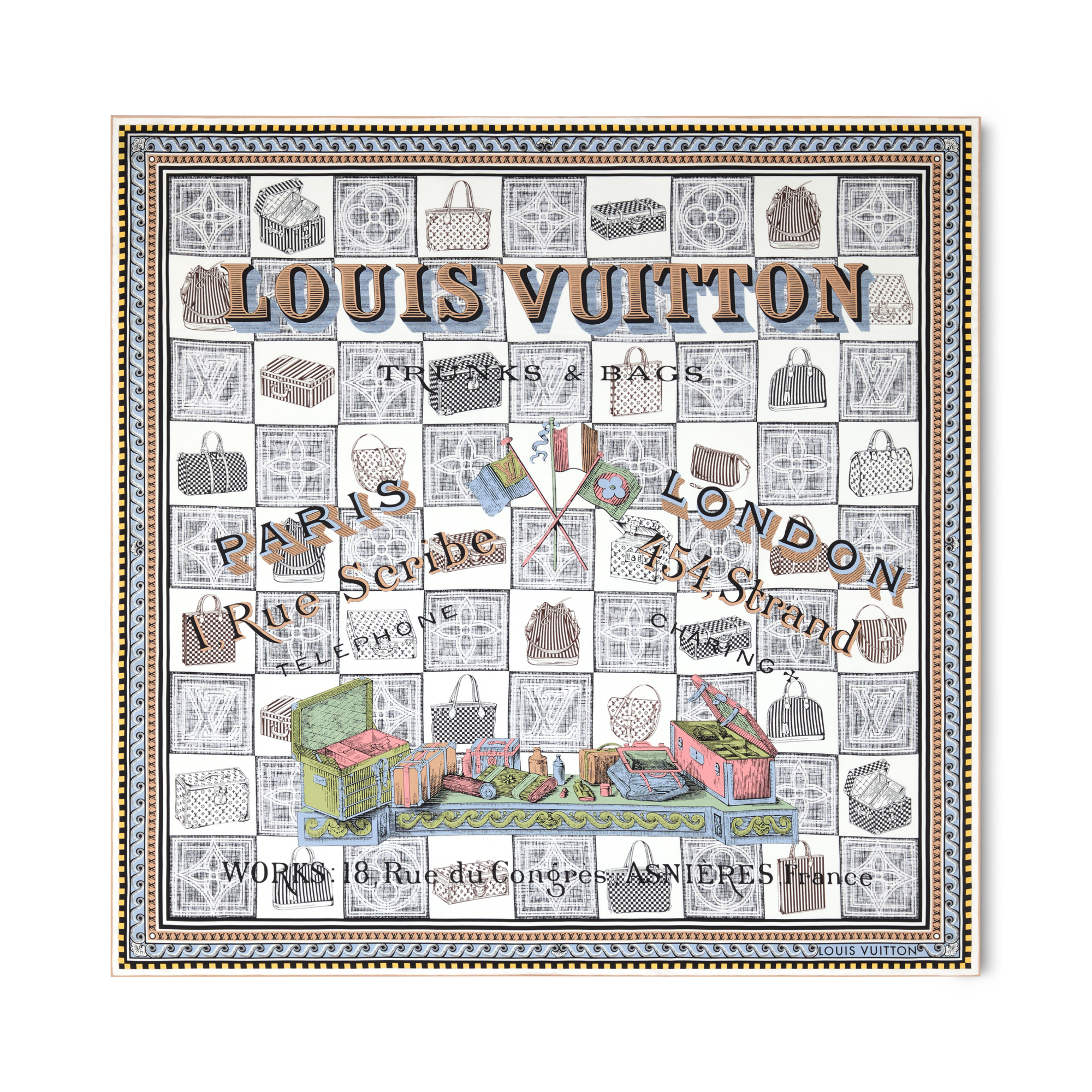 Damiergram Square 90 S00 in Women