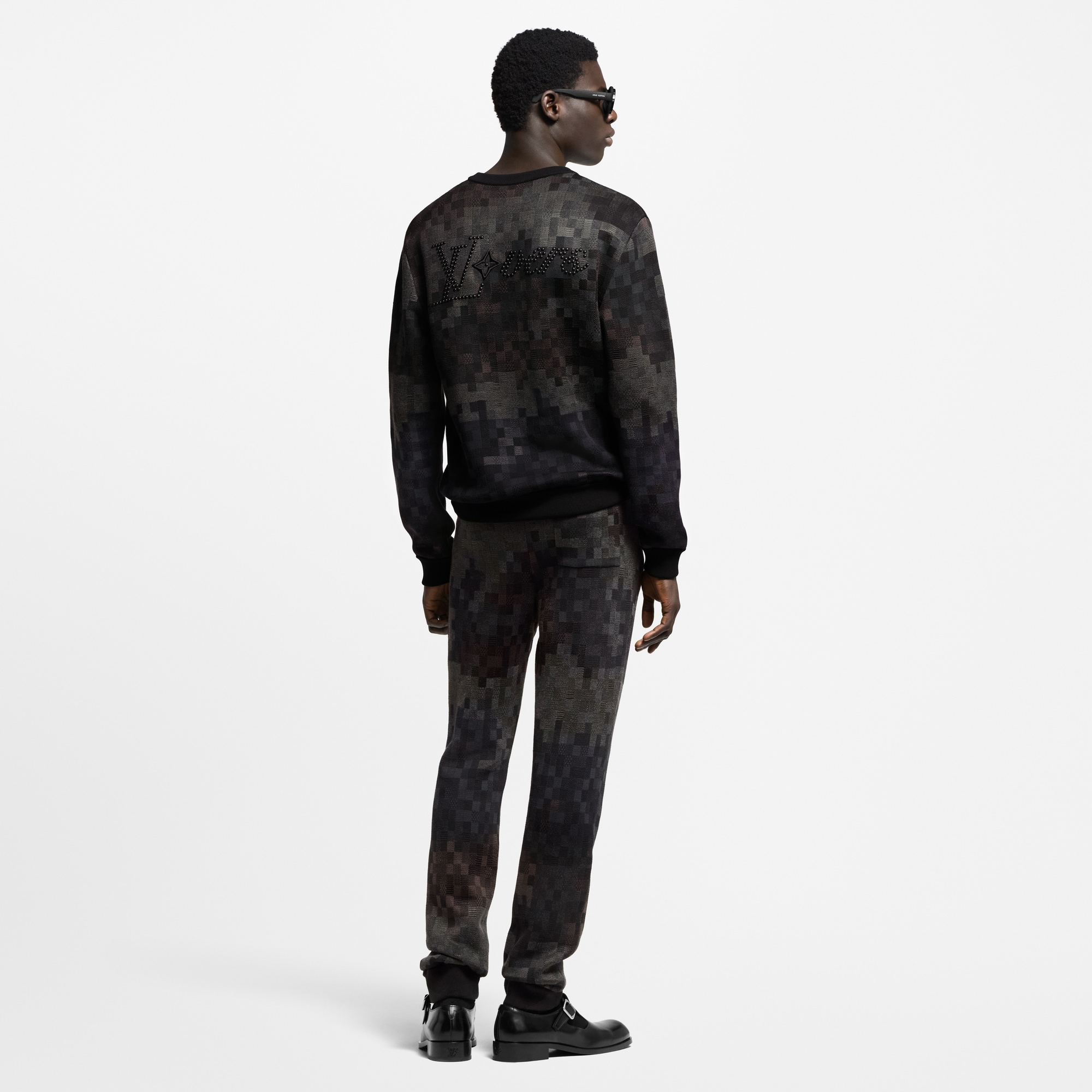 Damoflage Jacquard Pullover  in Men
