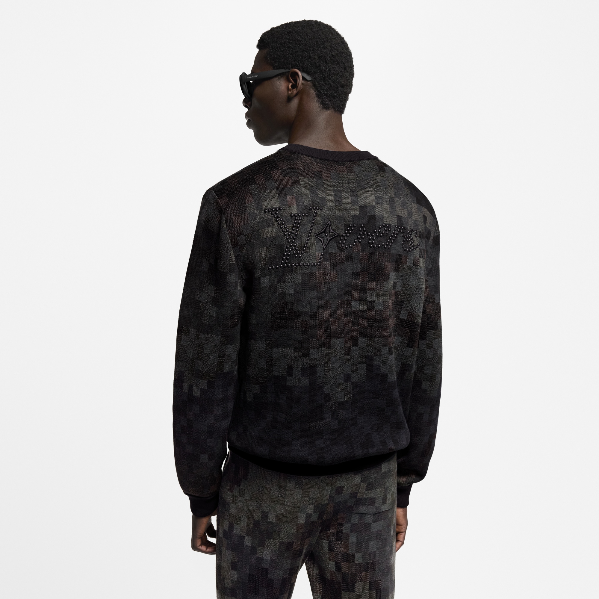 Damoflage Jacquard Pullover  in Men