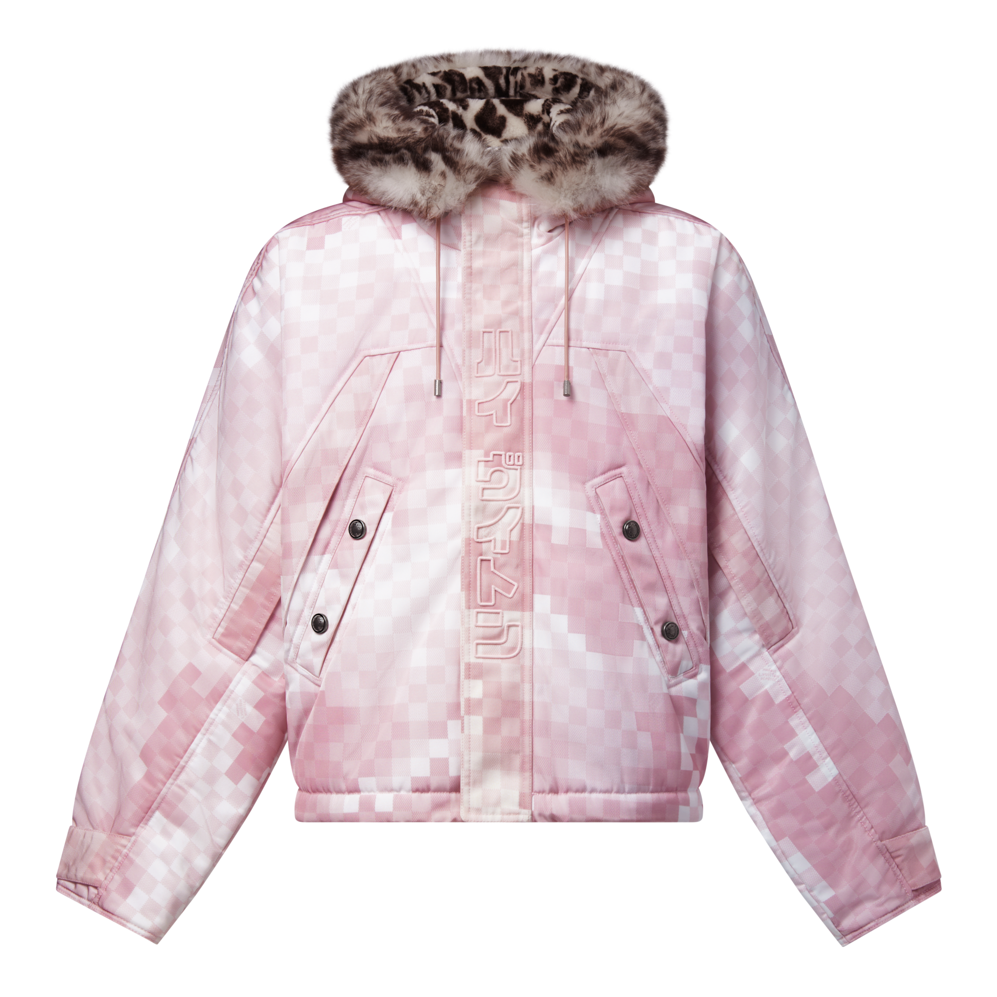 Damoflage Printed Puffer Blouson  in Men