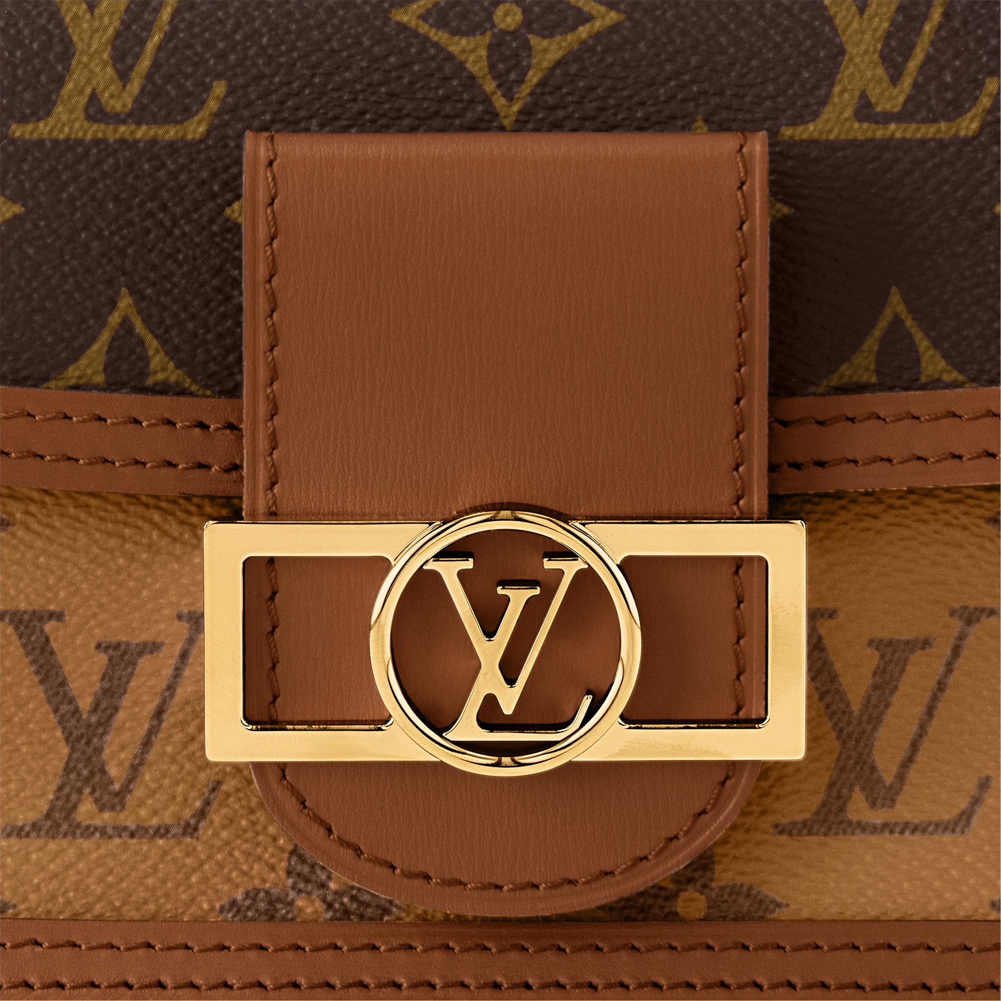 Dauphine Chain Wallet Other Monogram Canvas in Women