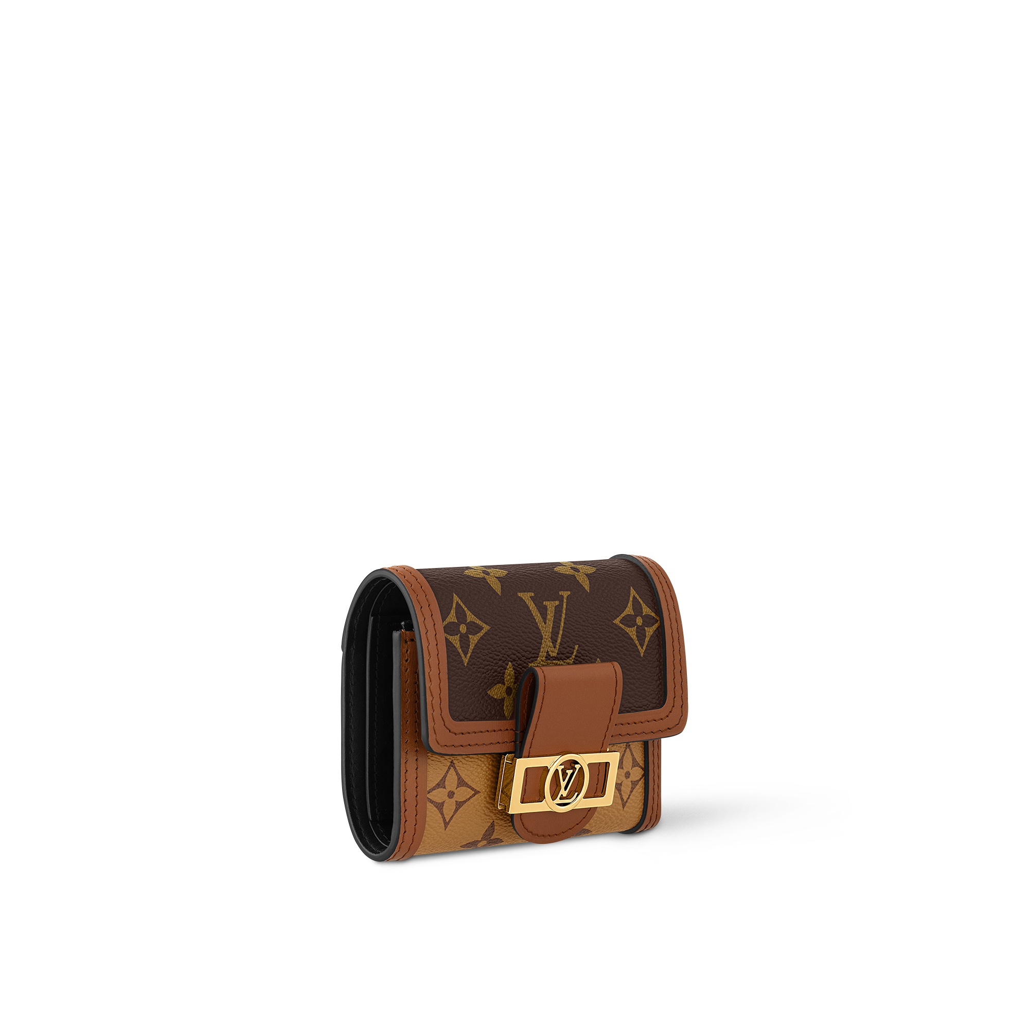 Dauphine Compact Wallet Other Monogram Canvas in Women