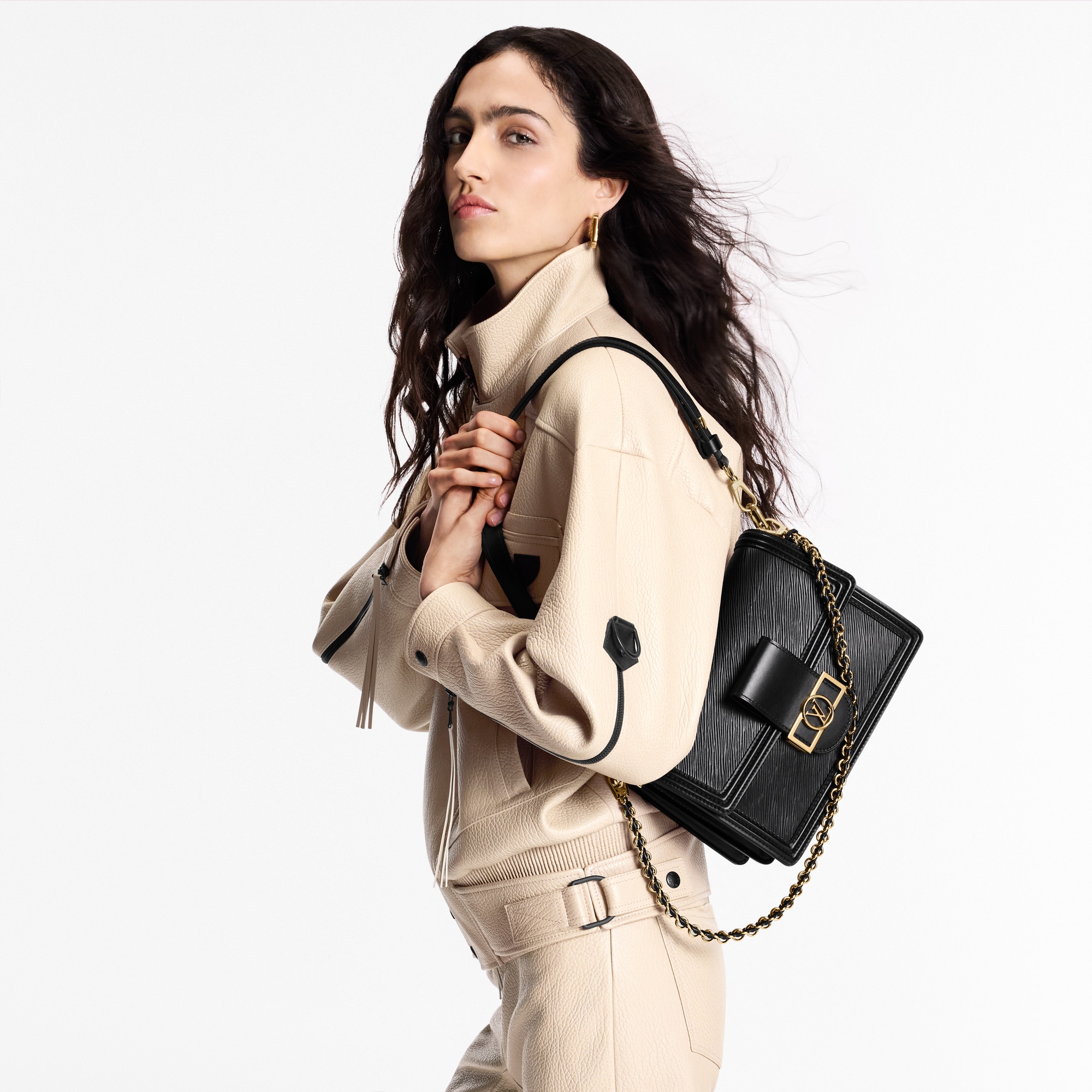 Dauphine MM Epi Leather in Women