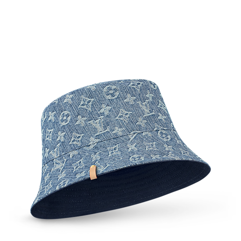 Denim Bucket Hat S00 in Women's Accessories Hats and Gloves collections by Louis Vuitton (Product zoom)