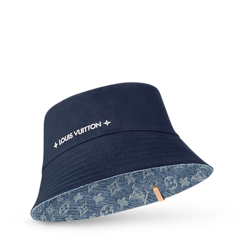 Denim Bucket Hat S00 in Women's Accessories Hats and Gloves collections by Louis Vuitton (Product zoom)