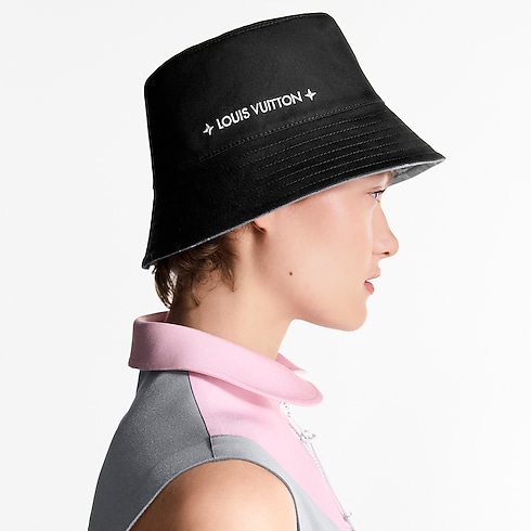 Denim Bucket Hat S00 in Women's Accessories Hats and Gloves collections by Louis Vuitton (Product zoom)