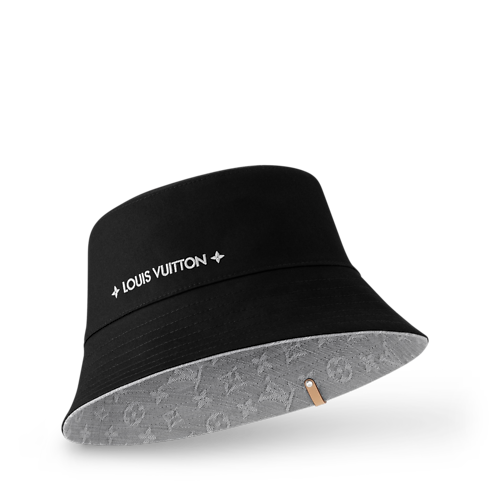 Denim Bucket Hat S00 in Women's Accessories Hats and Gloves collections by Louis Vuitton (Product zoom)
