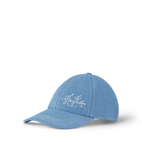Denim Cap S00 in Men's Accessories Hats, Beanies and Gloves collections by Louis Vuitton (Product zoom)