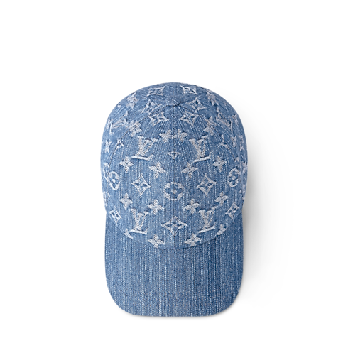 Denim Cap S00 in Women's Accessories Hats and Gloves collections by Louis Vuitton (Product zoom)