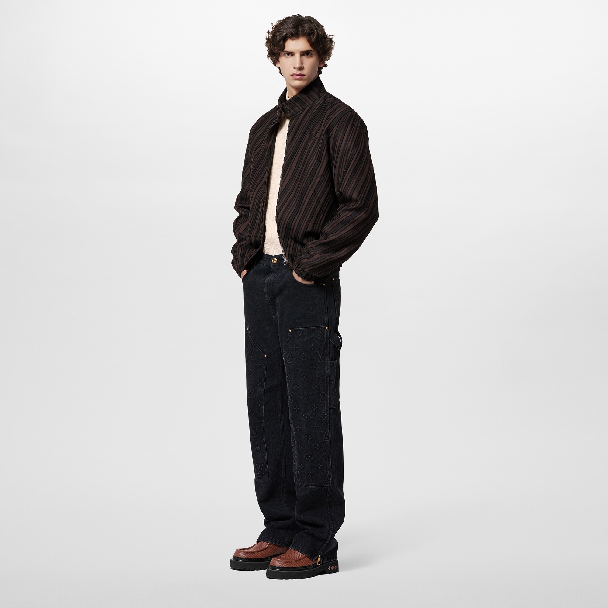 Denim Carpenter Pants - Ready to Wear | LOUIS VUITTON