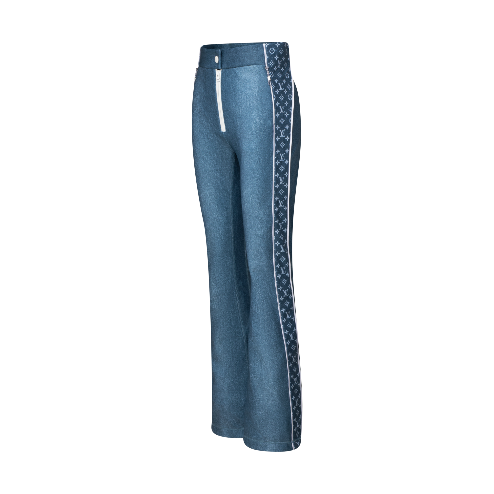 Denim-Effect Softshell Ski Pants  in Women