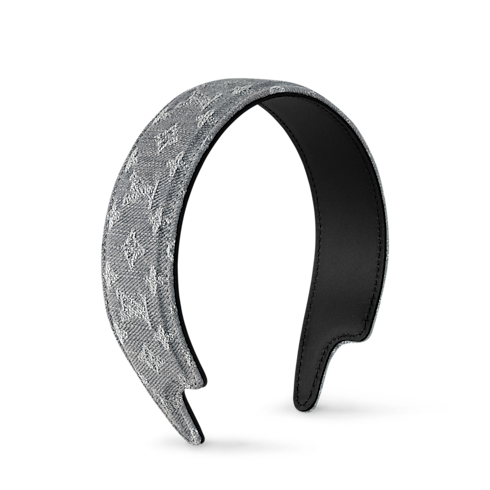 Denim Headband S00 in Women's Accessories Hair Accessories collections by Louis Vuitton (Product zoom)