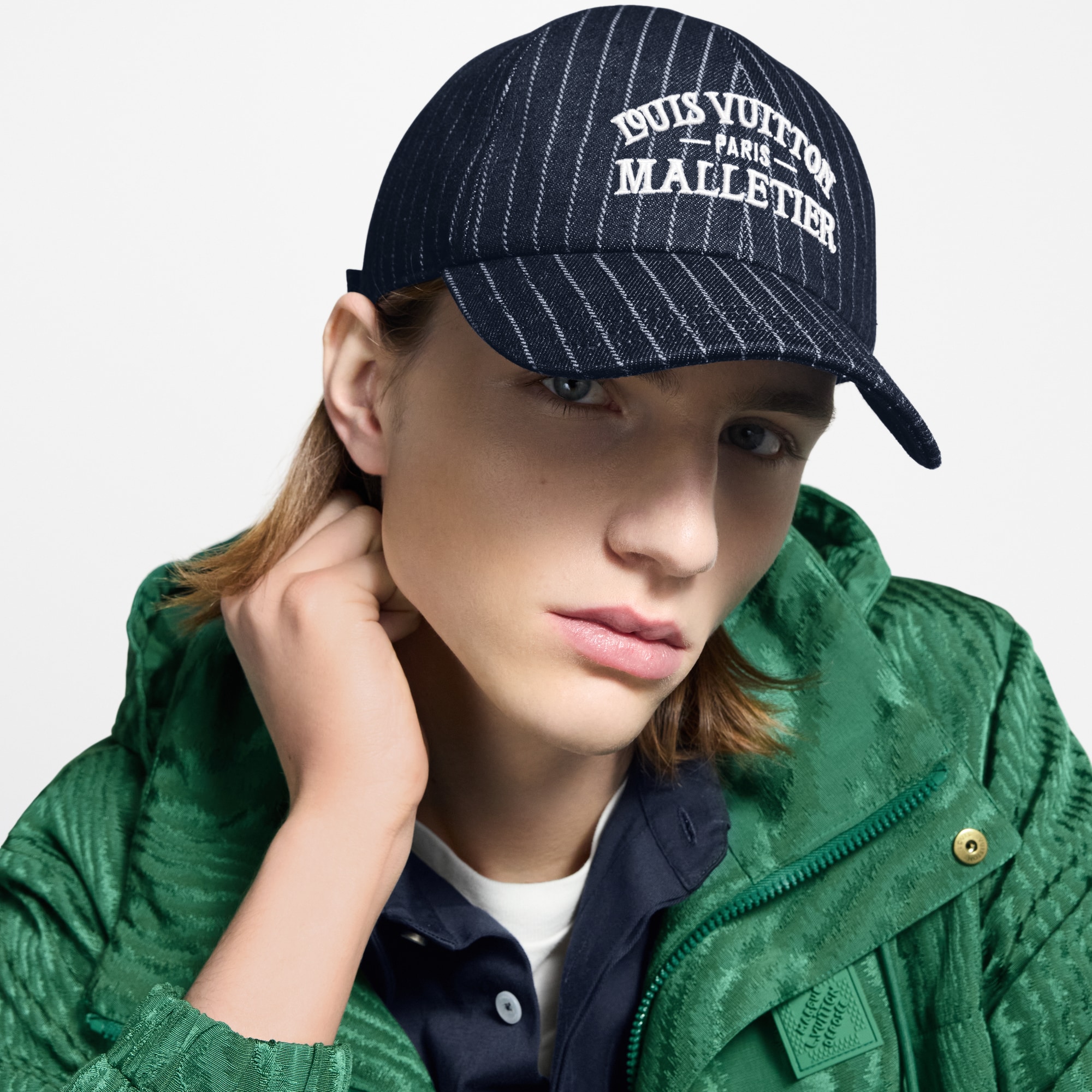 Denim Stripes Cap S00 in Men