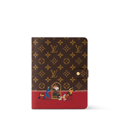 Desk agenda cover MM Carnets de Palace S00 in Trunks, Travel and Home's Library and Stationery Office and Writing collections by Louis Vuitton (Product zoom)