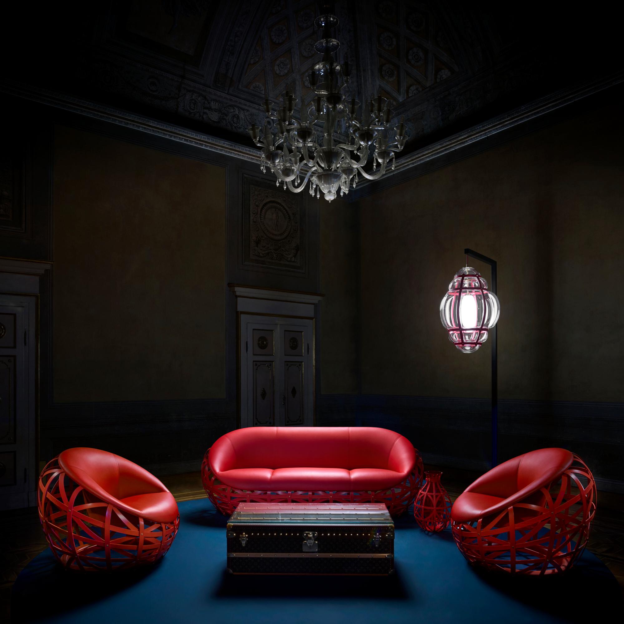 Diamond Armchair by Marcel Wanders  in Trunks, Travel and Home