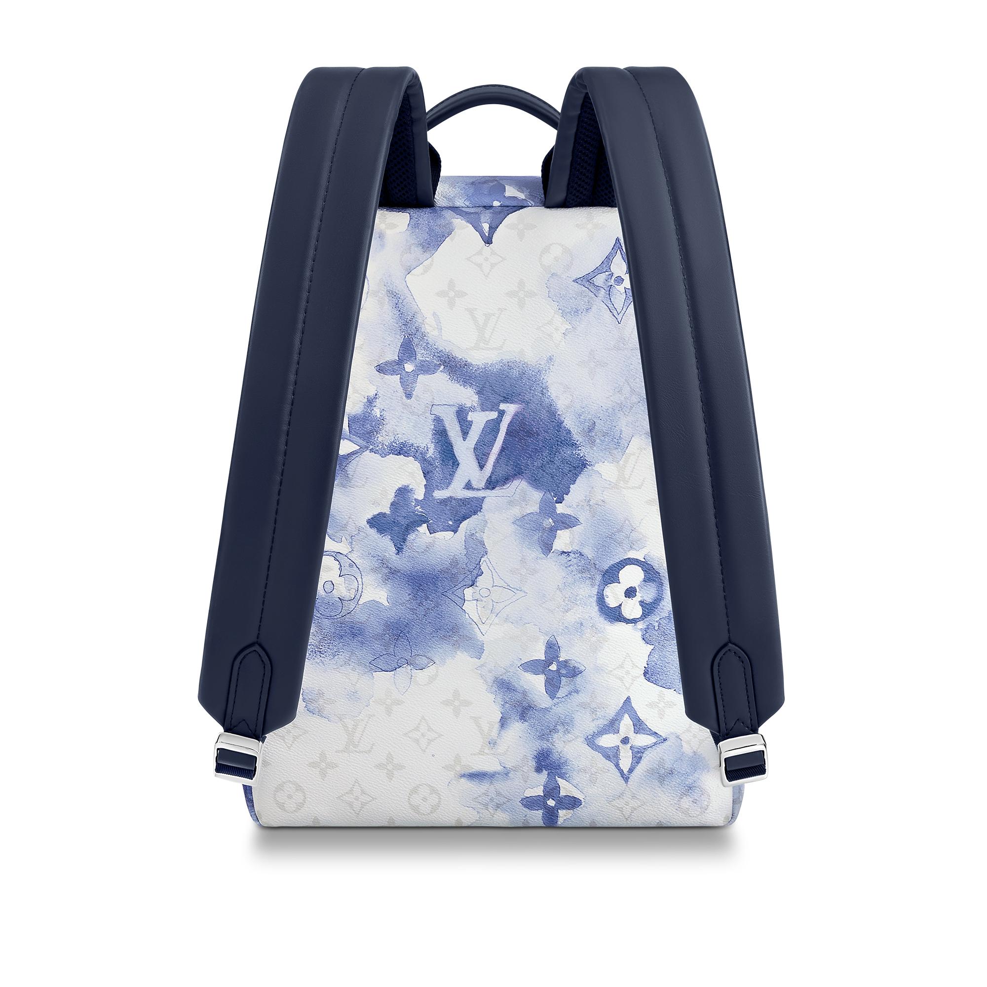 louis vuitton discovery backpack blue