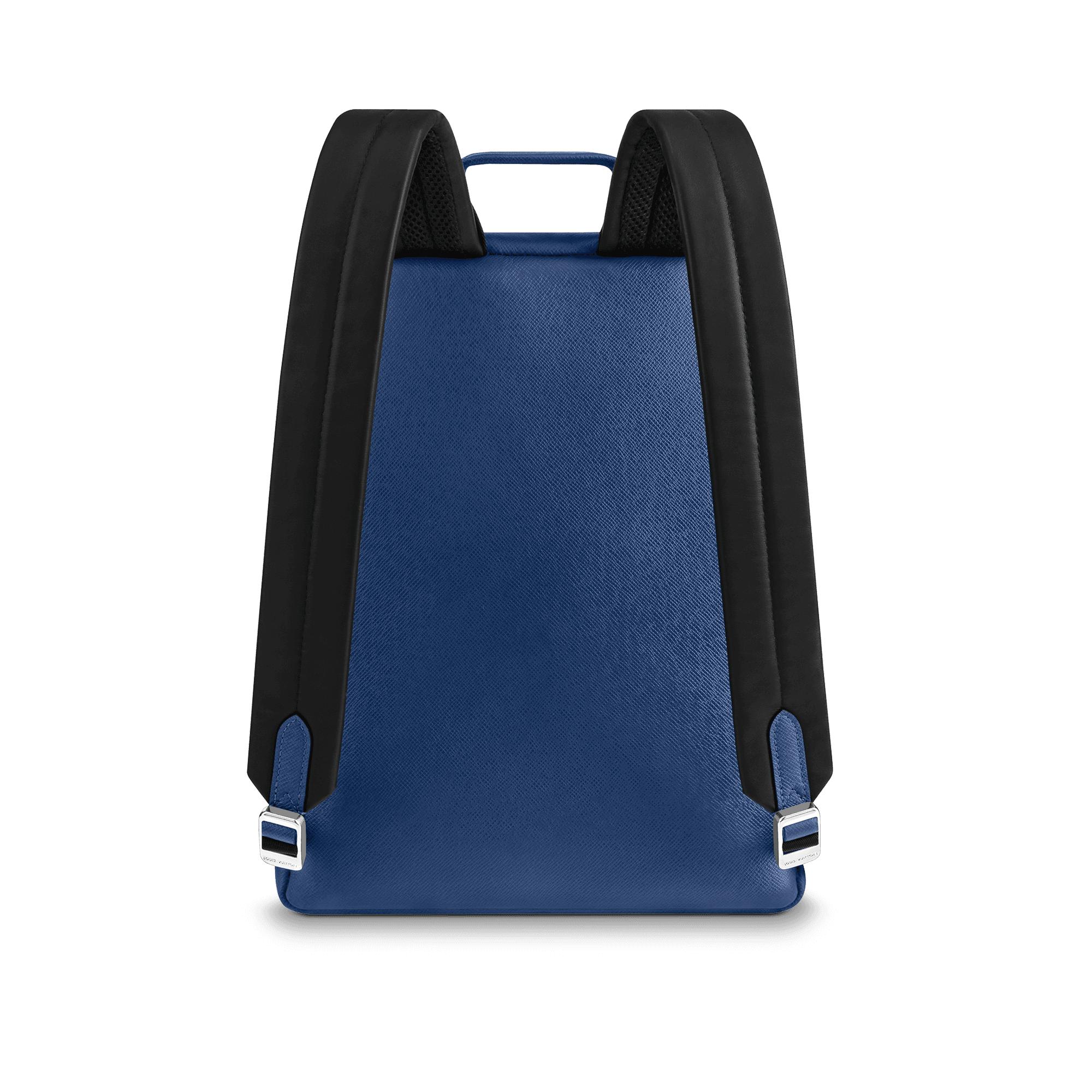 louis vuitton blue backpack