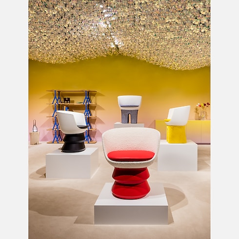 Dolls by Raw Edges in Trunks, Travel and Home's Home and Art of Dining Furniture collections by Louis Vuitton (Product zoom)