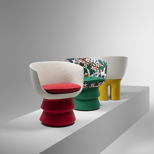 Dolls by Raw Edges in Trunks, Travel and Home's Home and Art of Dining Furniture collections by Louis Vuitton (Product zoom)