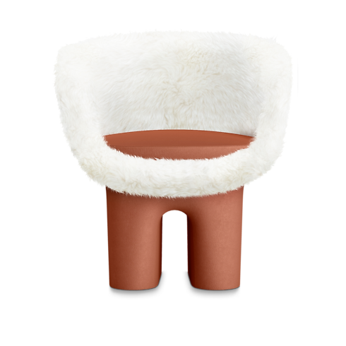 Dolls Fur by Raw Edges Fur in Trunks, Travel and Home's Home and Art of Dining Furniture collections by Louis Vuitton (Product zoom)