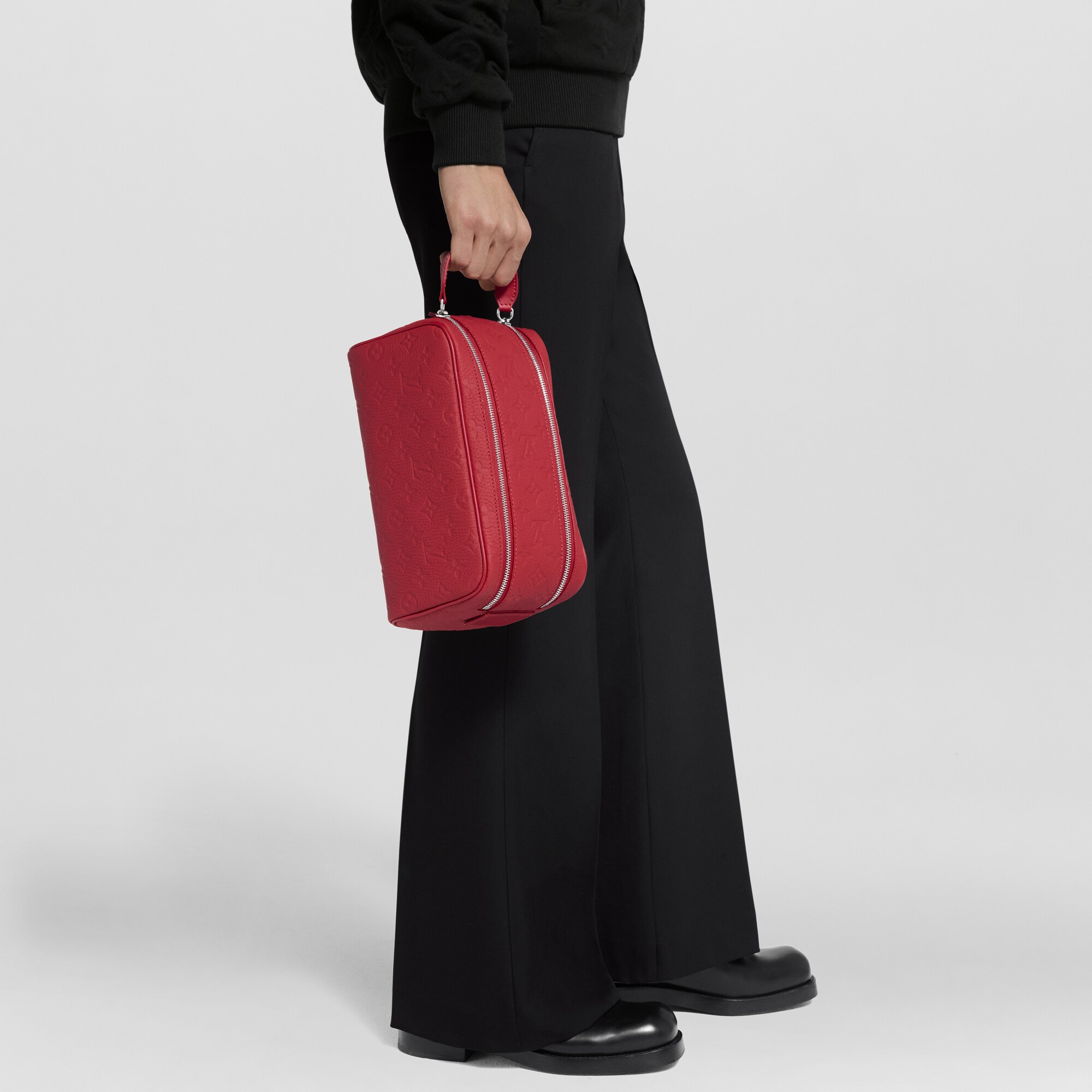 Dopp Kit Taurillon Monogram in Men