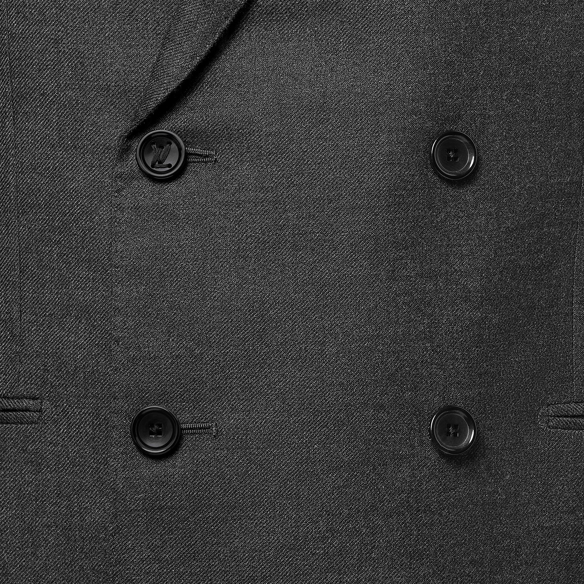 Double-Breasted Cashmere And Wool Blend Pont Neuf Jacket  in Men