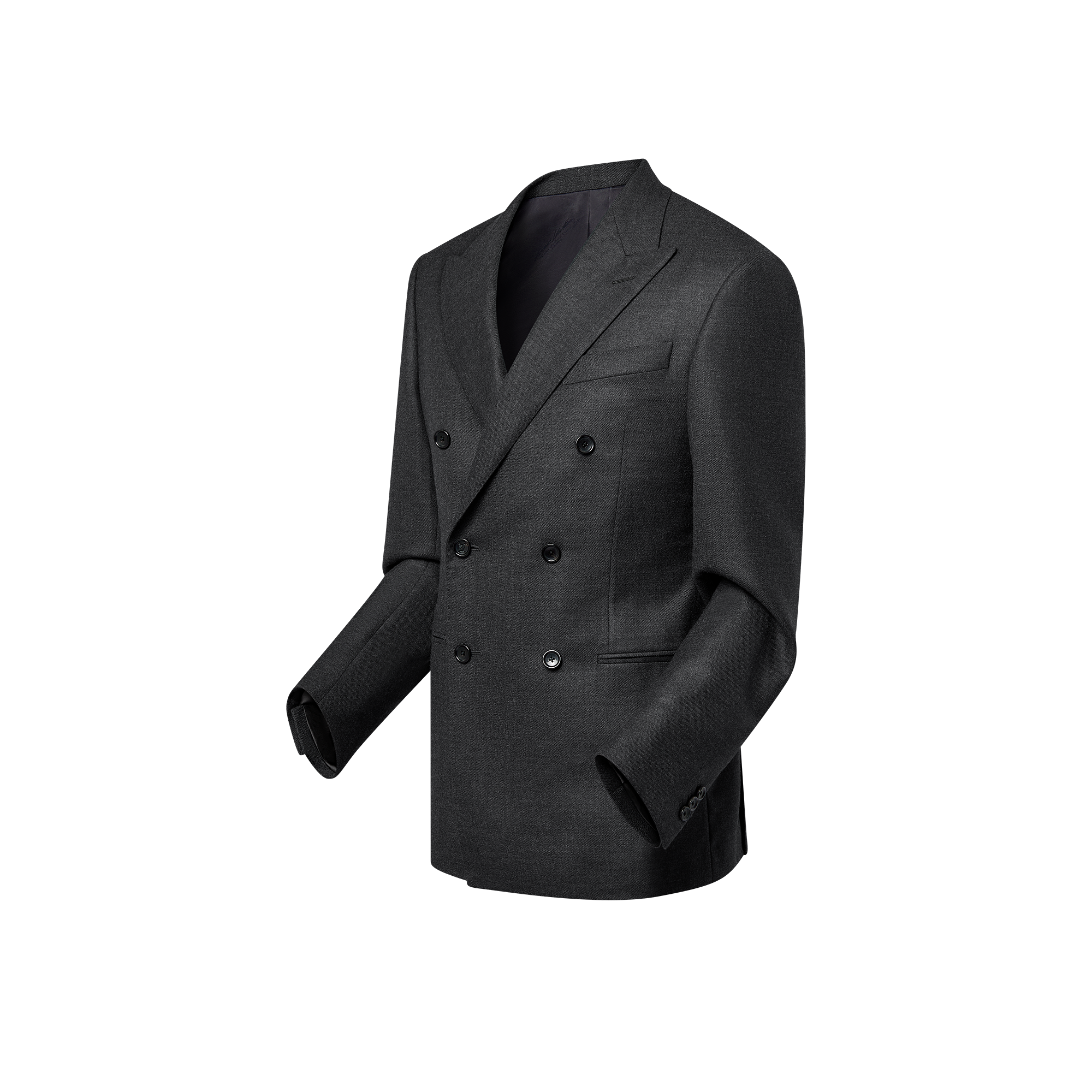 Double-Breasted Cashmere And Wool Blend Pont Neuf Jacket  in Men