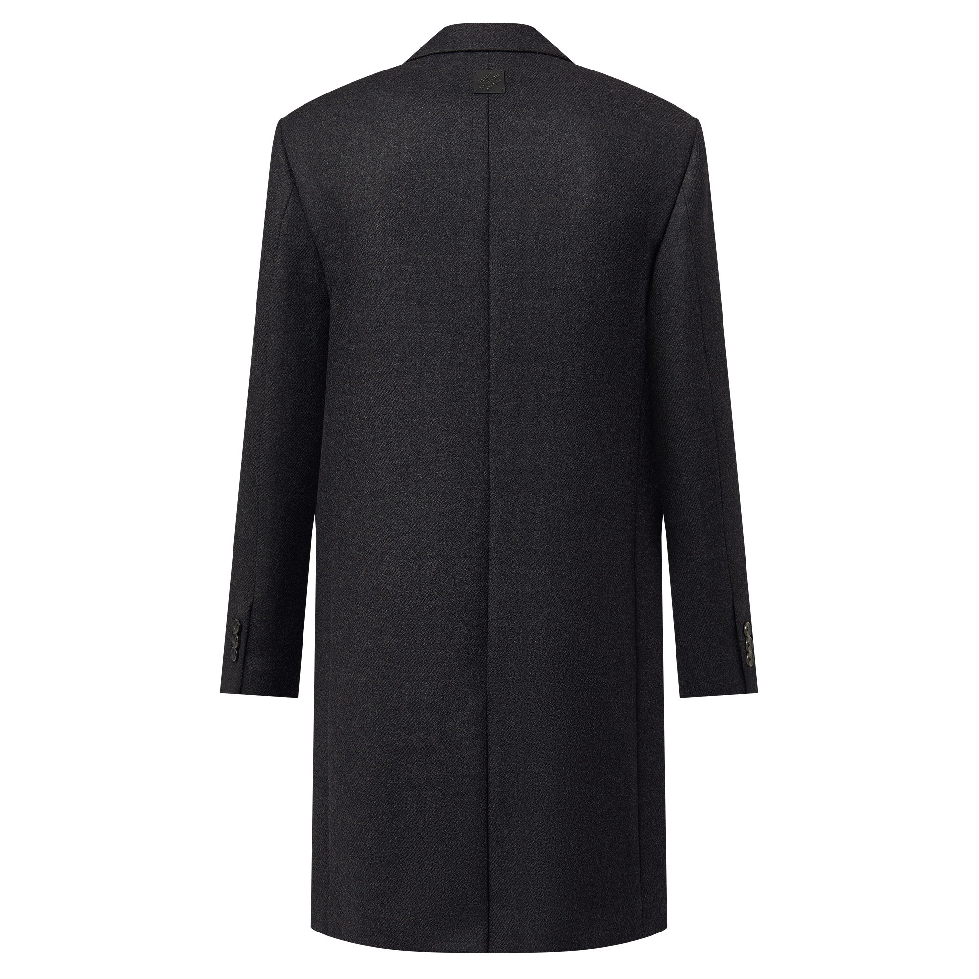 Double-Breasted Cashmere And Wool Blend Tailored Coat  in Men