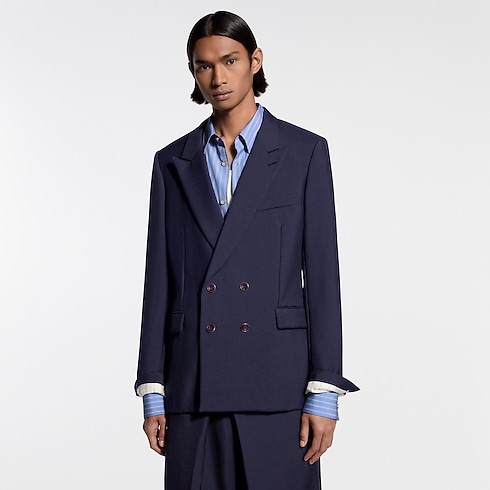 Double-Breasted Mohair Jacket in Men's Ready to Wear Blazers and Jackets collections by Louis Vuitton (Product zoom)