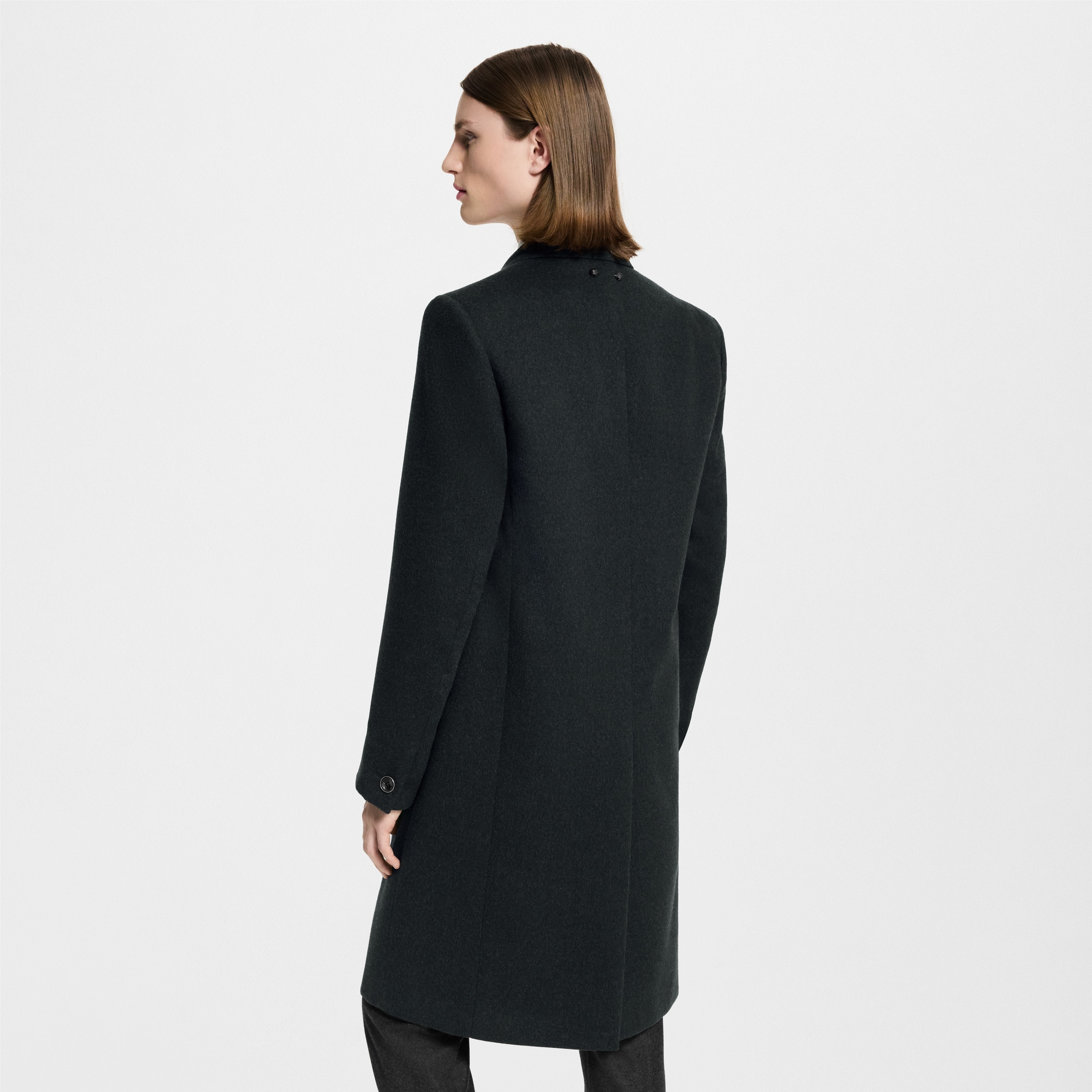 Double-Breasted Tailored Coat  in Men