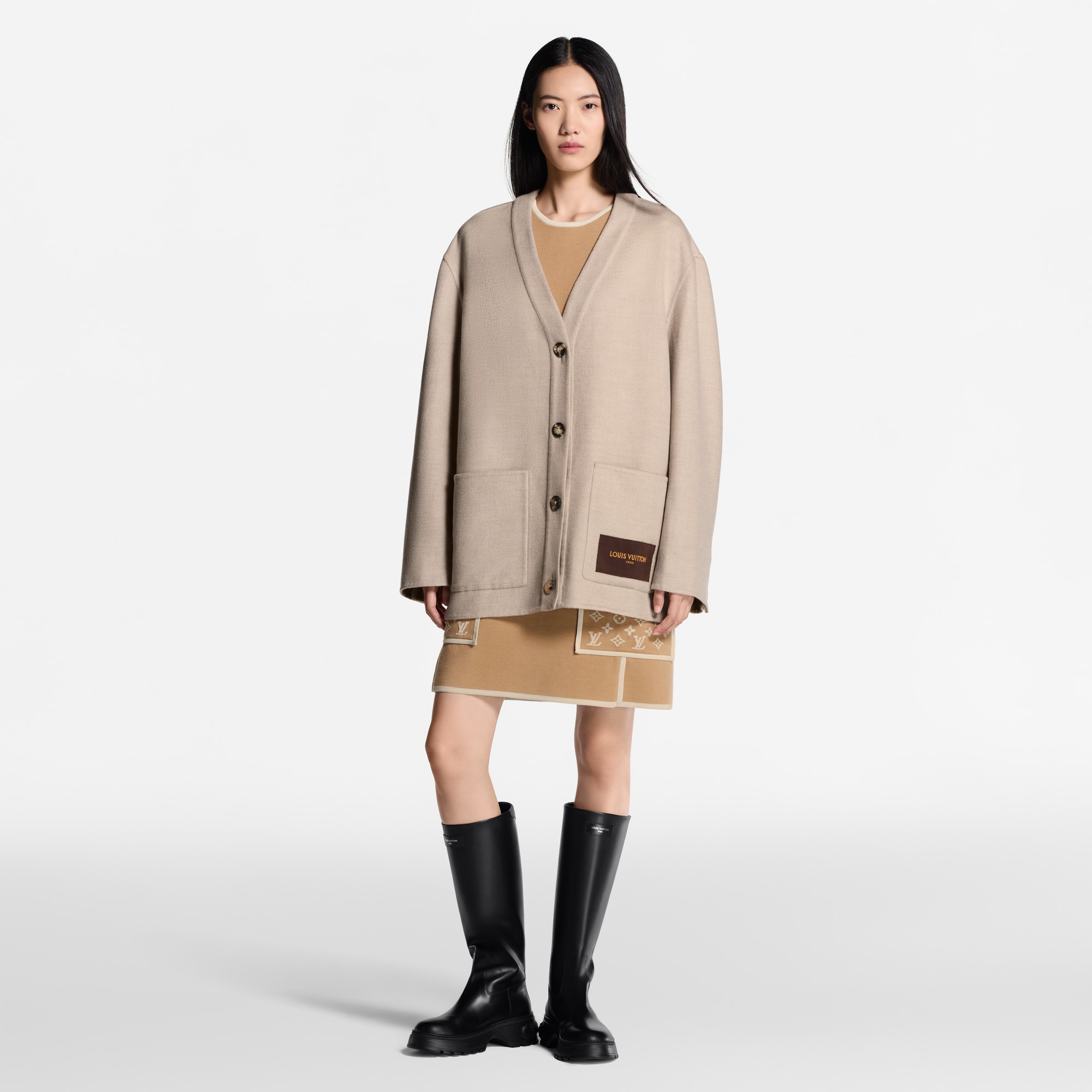 Double Face Cardigan  in Women