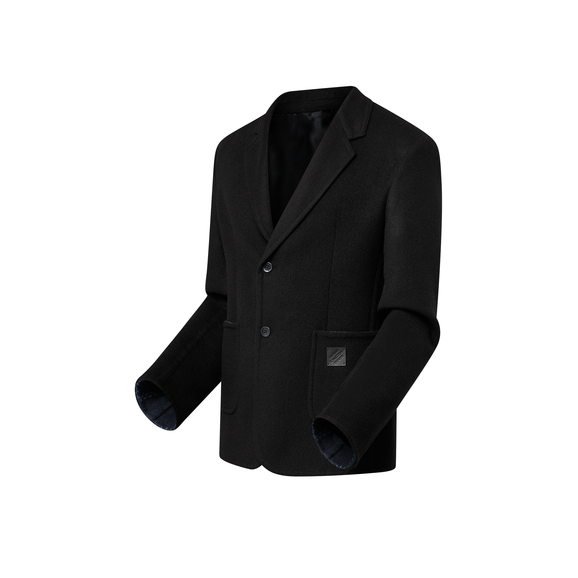 Double Face Cashmere And Wool Blend Blazer  in Men