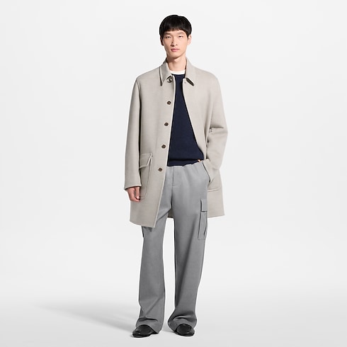 Double Face Cashmere Car Coat in Men's Ready-to-Wear Outerwear and Coats collections by Louis Vuitton (Product zoom)