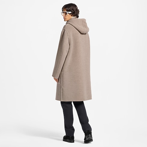 Double Face Hooded Coat in Men's Ready-to-Wear All Ready-to-Wear collections by Louis Vuitton (Product zoom)