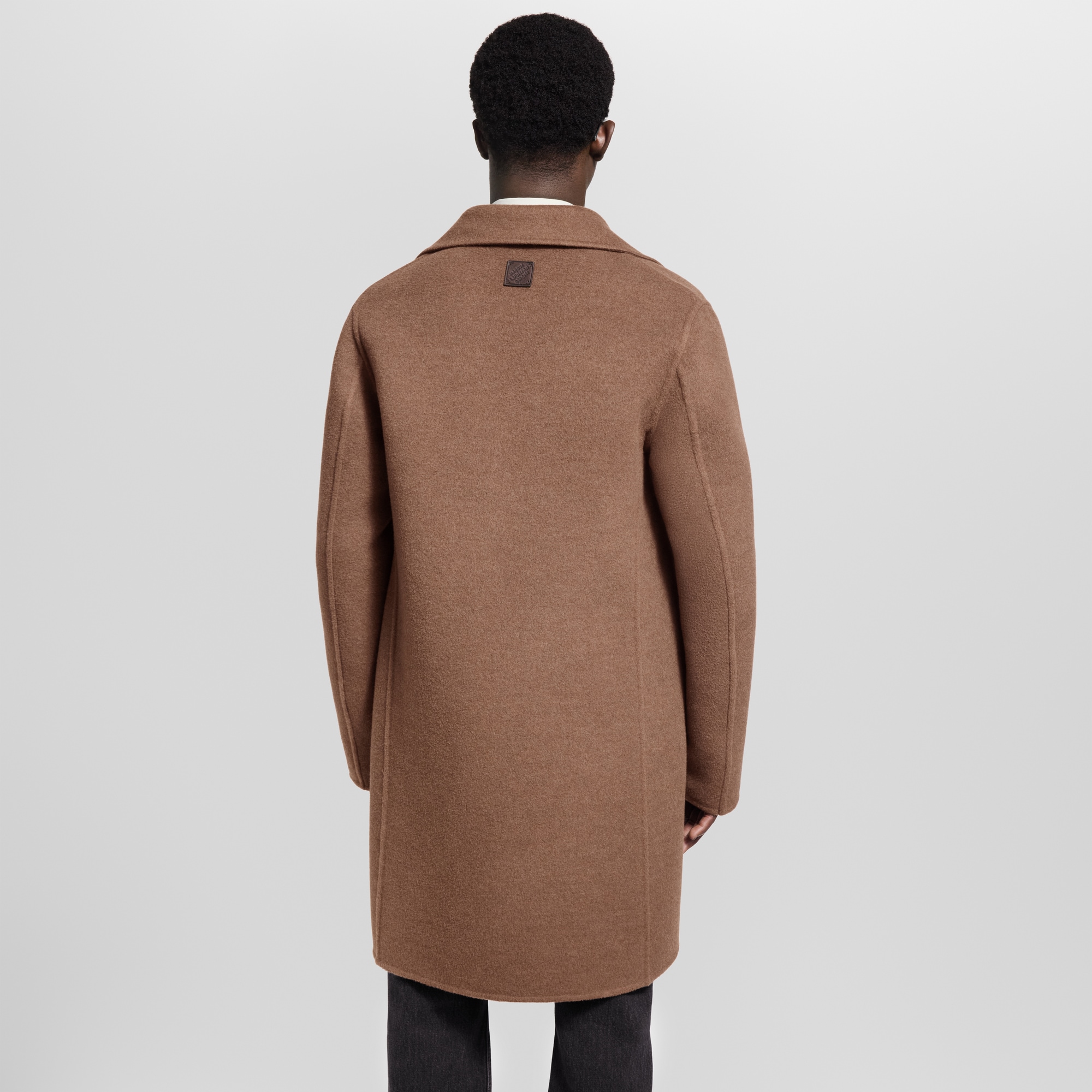 Double Face Relaxed Coat  in Men