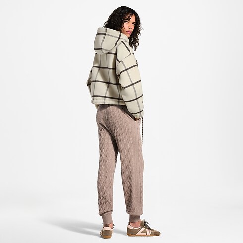 Double Face Tartan Zip-Up Jacket in Women's Ready-to-Wear Coats and Jackets collections by Louis Vuitton (Product zoom)
