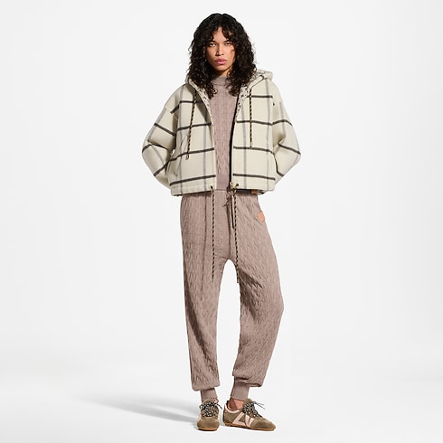Double Face Tartan Zip-Up Jacket in Women's Ready-to-Wear Coats and Jackets collections by Louis Vuitton (Product zoom)