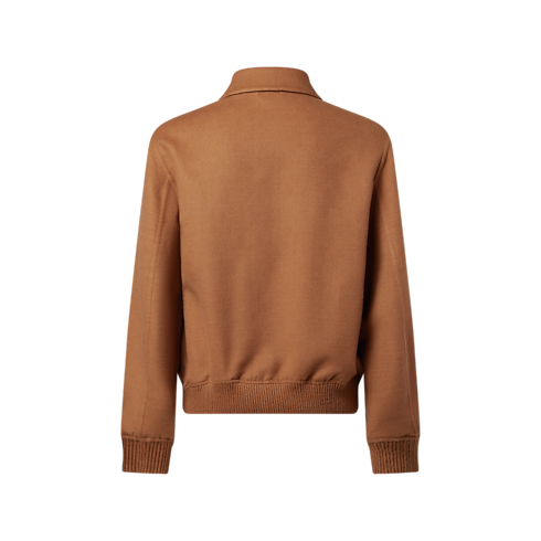 Double Face Wool Blouson in Men's Ready to Wear Outerwear and Coats collections by Louis Vuitton (Product zoom)