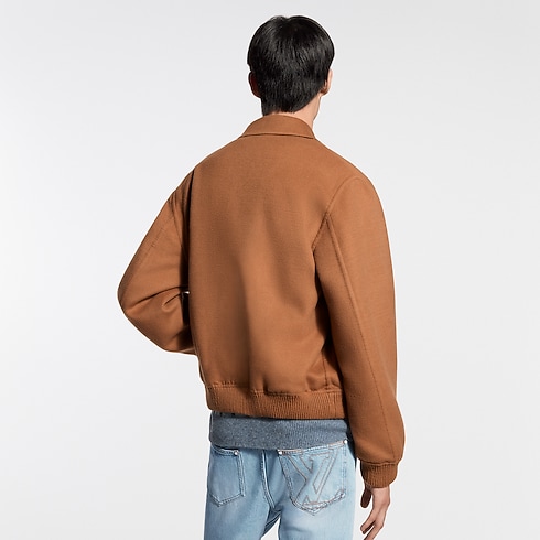 Double Face Wool Blouson in Men's Ready to Wear Outerwear and Coats collections by Louis Vuitton (Product zoom)