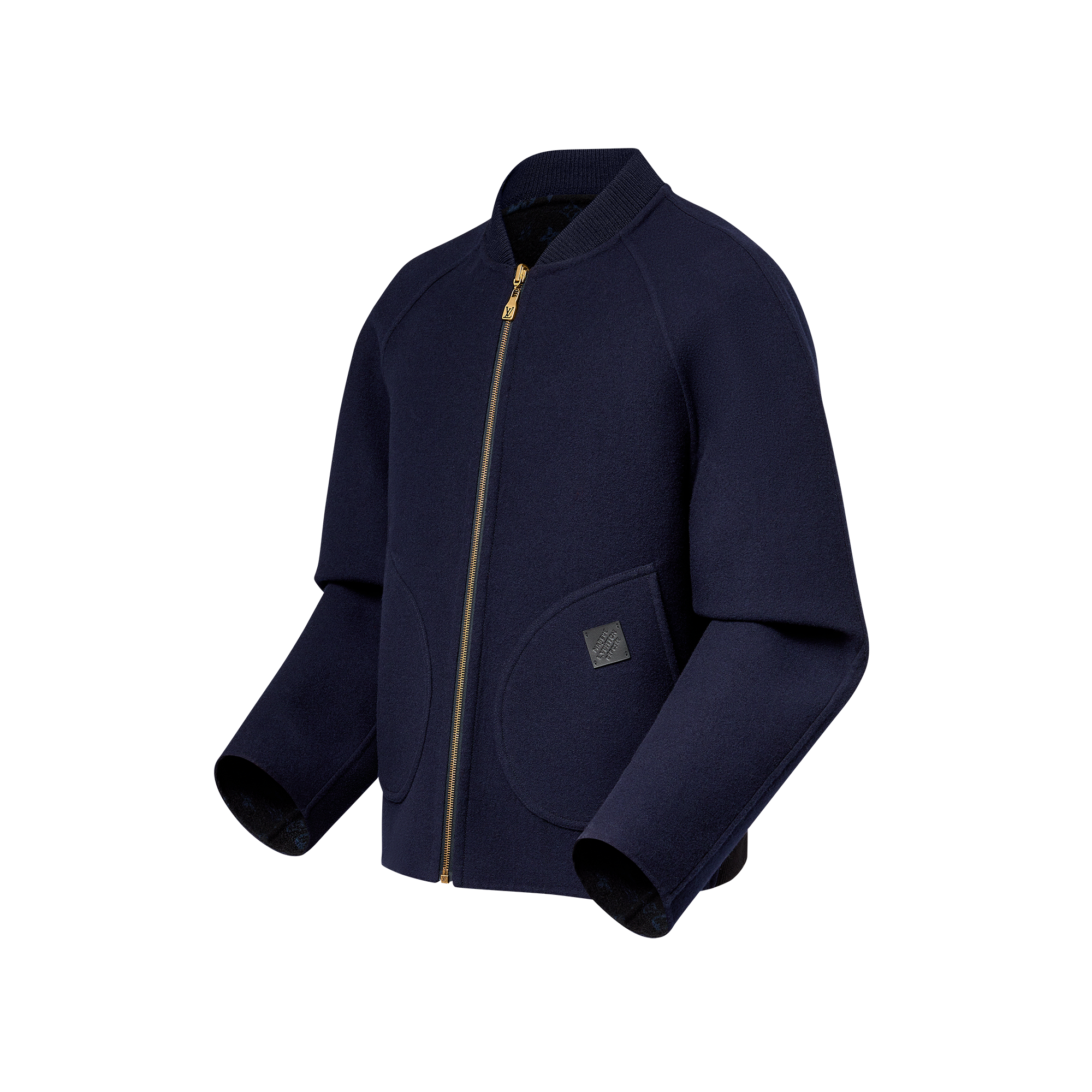 Double Face Wool Reversible Blouson  in Men