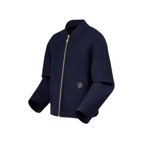 Double Face Wool Reversible Blouson in Men's Ready to Wear Outerwear and Coats collections by Louis Vuitton (Product zoom)
